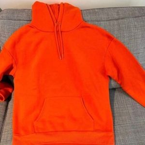 Hoodie Orange Size Small